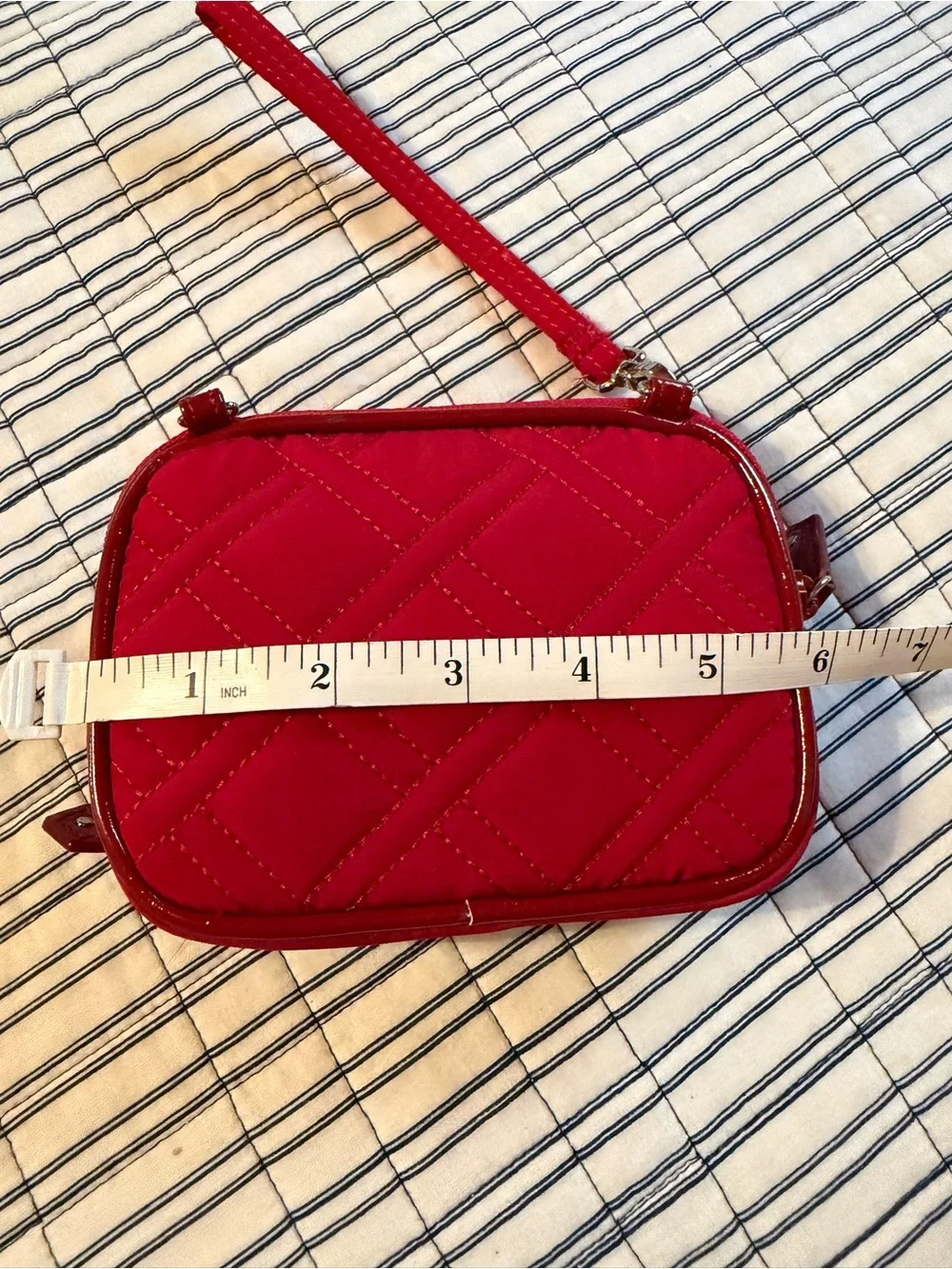 Vera Bradley Red Wristlet/cross body